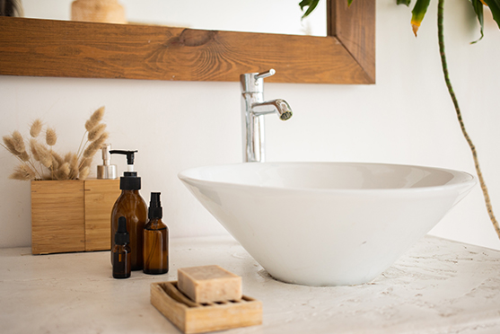 Sink to rinse off oil based makeup removers