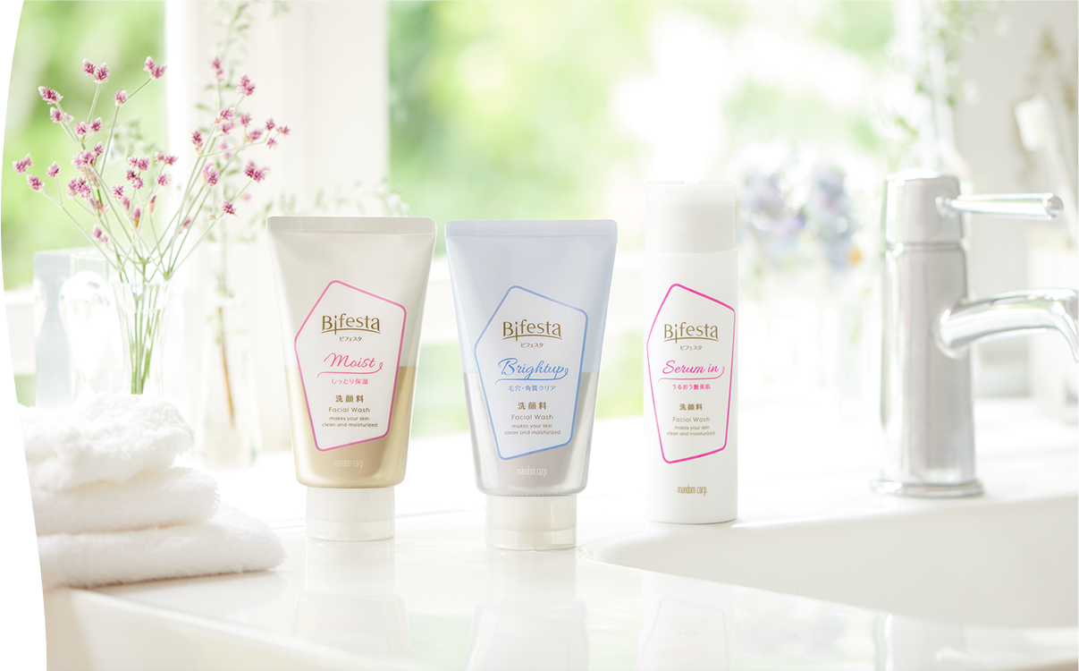 Bifesta facial wash
