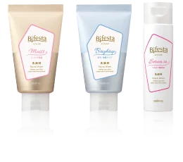 Facial wash range
