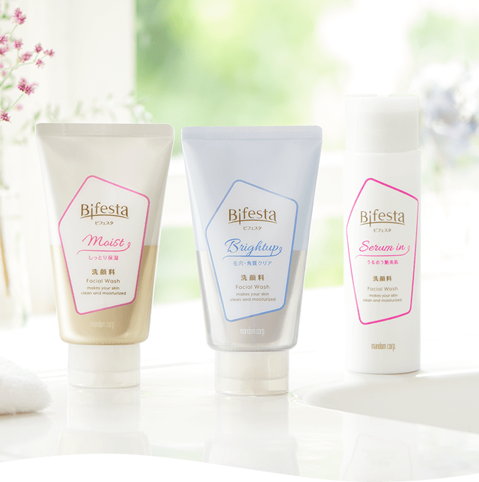 Bifesta facial wash